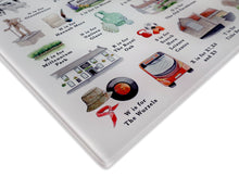 Load image into Gallery viewer, The Nailsea Alphabet Cutting Board