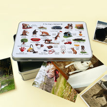 Load image into Gallery viewer, The Dog's Alphabet Storage Tin