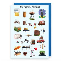 Load image into Gallery viewer, The Father's Alphabet Greeting Card