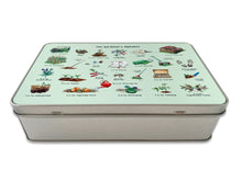 Load image into Gallery viewer, The Gardener's Alphabet Storage Tin