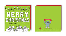 Load image into Gallery viewer, Pack of 10 Mixed Children's Christmas Cards