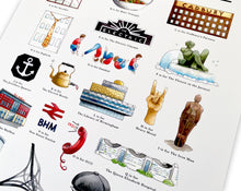 Load image into Gallery viewer, The Birmingham Alphabet Art Print