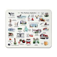 Load image into Gallery viewer, The Nailsea Alphabet Placemat