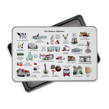 Load image into Gallery viewer, The Nailsea Alphabet Storage Tin