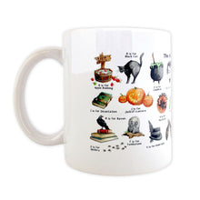 Load image into Gallery viewer, The All Hallows&#39; Eve Alphabet Mug
