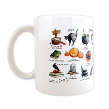 Load image into Gallery viewer, The All Hallows' Eve Alphabet Mug