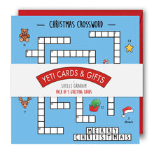 Load image into Gallery viewer, Activity Christmas Card - Christmas Crossword