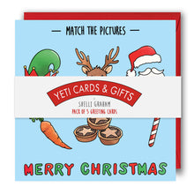 Load image into Gallery viewer, Activity Christmas Card - Match the Pictures