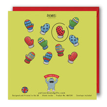 Load image into Gallery viewer, Activity Christmas Card - Match the Mittens