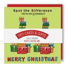 Load image into Gallery viewer, Activity Christmas Card - Spot the Difference