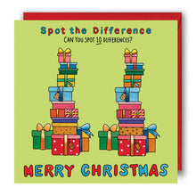 Load image into Gallery viewer, Activity Christmas Card - Spot the Difference