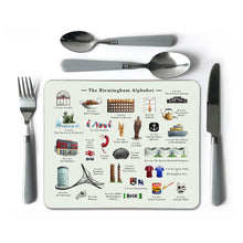 Load image into Gallery viewer, The Birmingham Alphabet Placemat