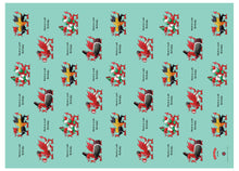 Load image into Gallery viewer, Welsh Dragon Birthday Gift Wrap