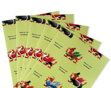 Load image into Gallery viewer, Welsh Dragon Christmas Gift Wrap