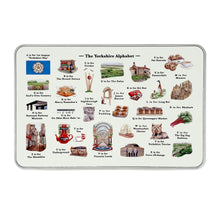 Load image into Gallery viewer, The Yorkshire Alphabet Storage Tin