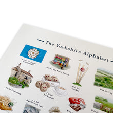 Load image into Gallery viewer, The Yorkshire Alphabet Art Print