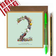 Load image into Gallery viewer, Fairy Tale Number 2 Card