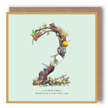 Load image into Gallery viewer, 2nd birthday card