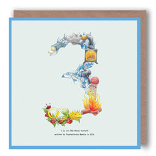Load image into Gallery viewer, 3rd birthday card
