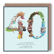 Load image into Gallery viewer, 40th birthday card