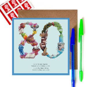 80th card for birthday or 80th anniversary card