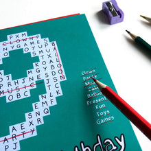 Load image into Gallery viewer, 9th birthday card boy