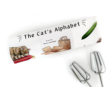 Load image into Gallery viewer, the cats alphabet tea towel gift idea for cat lover Edit alt text