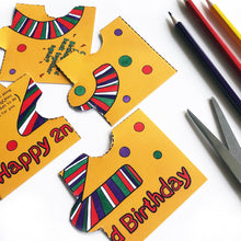 Load image into Gallery viewer, 2 year old birthday card jigsaw