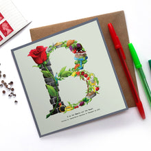 Load image into Gallery viewer, letter-b-alphabet-card