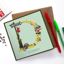 Load image into Gallery viewer, letter-d-alphabet-card
