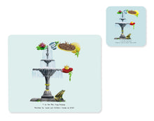 Load image into Gallery viewer, alphabet placemat and matching coaster letter f