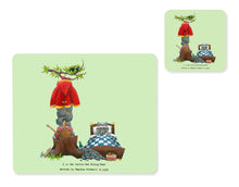 Load image into Gallery viewer, alphabet placemat and matching coaster letter l