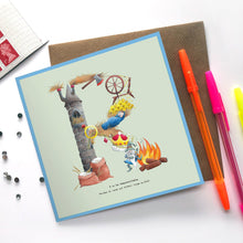 Load image into Gallery viewer, letter-r-alphabet-card