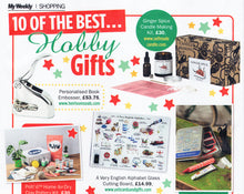 Load image into Gallery viewer, A Very English Alphabet Glass Cutting Board