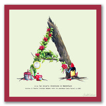 Load image into Gallery viewer, wall art alphabet letter a