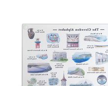 Load image into Gallery viewer, The Clevedon Alphabet Cutting Board
