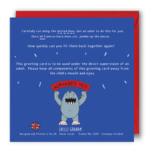 Load image into Gallery viewer, Happy 3rd Birthday - Activity Card