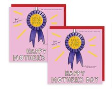 Load image into Gallery viewer, Best Mum or Best Mom Mother's Day Card