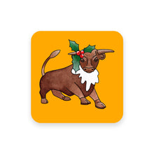 Load image into Gallery viewer, Birmingham Bull Christmas Coasters