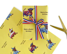Load image into Gallery viewer, Birmingham Bull Birthday Gift Wrap