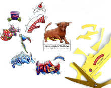 Load image into Gallery viewer, Dress the Birmingham Bull Birthday Card