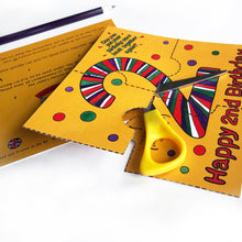 Load image into Gallery viewer, 2nd birthday card girl