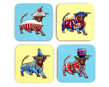 Load image into Gallery viewer, Birmingham Bull Birthday Coasters