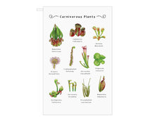 Load image into Gallery viewer, Carnivorous Plants Tea Towel