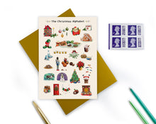 Load image into Gallery viewer, The Christmas Alphabet Christmas Card