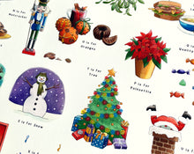 Load image into Gallery viewer, The Christmas Alphabet Art Print