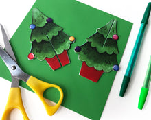 Load image into Gallery viewer, Make your Own Christmas Tree Christmas Card