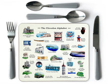 Load image into Gallery viewer, The Clevedon Alphabet Placemat
