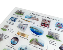 Load image into Gallery viewer, The Clevedon Alphabet Cutting Board