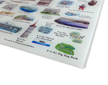 Load image into Gallery viewer, The Clevedon Alphabet Cutting Board